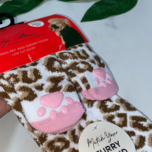 Marilyn Monroe Matching Pet & Owner Low cut Sock Set, Small Pet - Picture 12 of 16
